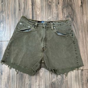 Vintage Levi’s Silver Tab cutoff shorts